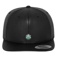 Full leather imitation snapback (6089FL) Vignette