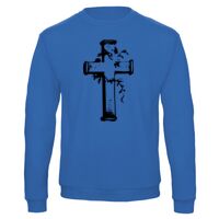 Sweat-shirt de qualité, 50% coton 50% polyster, de marque B&C Collection Vignette