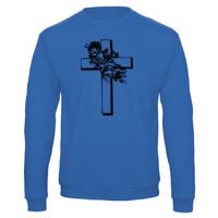 Sweat-shirt de qualité, 50% coton 50% polyster, de marque B&C Collection Vignette