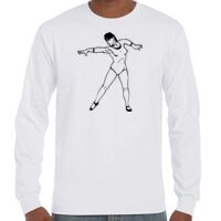 T-Shirt Hammer Manches Longues de Marque Gildan Vignette